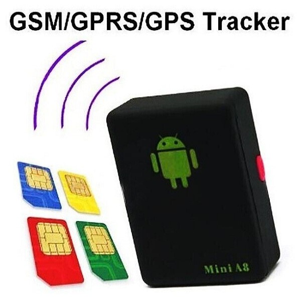 Mini traceur GPS GPRS GSM quadri-band