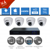 Kit vidéosurveillance 4 caméras HD SONY 700 TVL 960H dvr