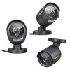 Packs vidéo surveillance professionnel HD 8 Caméras tubes noires SONY FULL HD 1080P Enregistreur DVR AHD disque dur Pack vidéos